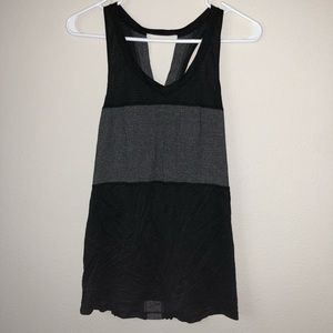 Lululemon Lightweight Grey/Black Tank